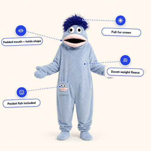 Blubzy — The Original Ugly Fish Pajamas